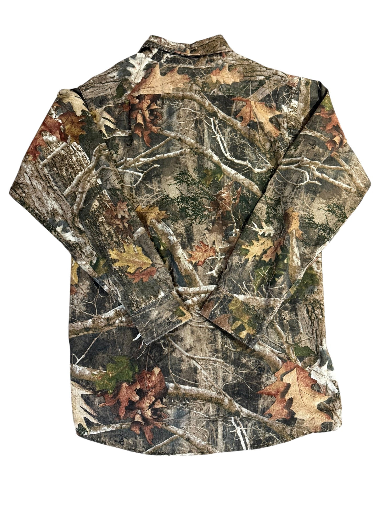 (Mens Medium) Camo Button Up Shirt