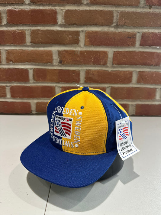 (Adult) 1994 World Cup 'Swedent' Snap-back Hat 007