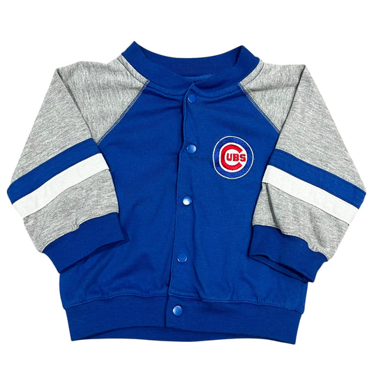 (Kids 12M) 90s Chicago Cubs Cardigan Sweater