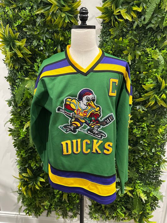 (Mens Medium) Mighty Ducks Charlie Conway Jersey