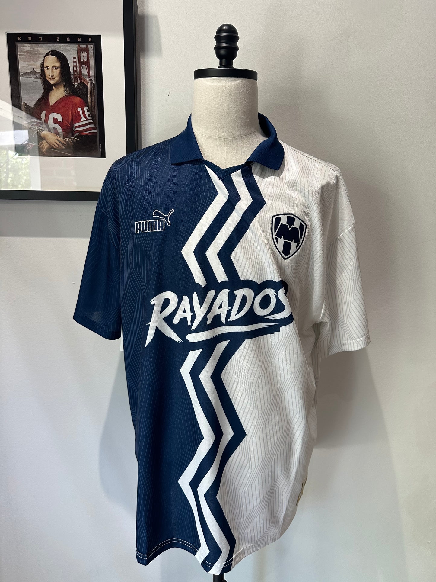 (Mens XL) C.F Monterrey Rayados Soccer Jersey 007