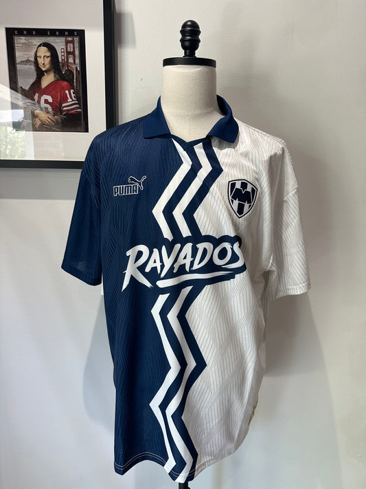 (Mens XL) C.F Monterrey Rayados Soccer Jersey 007