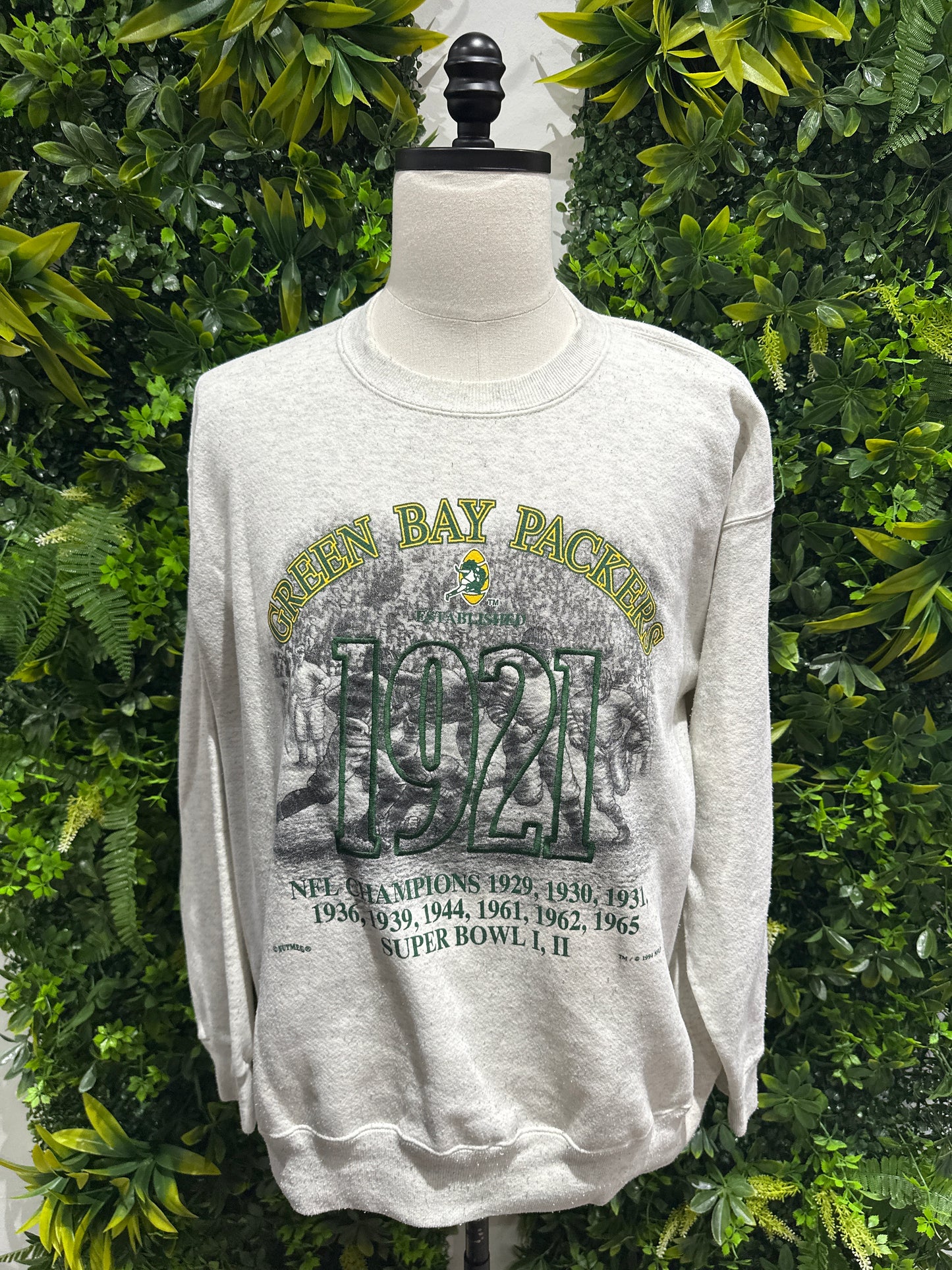(Womans XL) Green Bay Packers 1921 Super Bowl Sweater