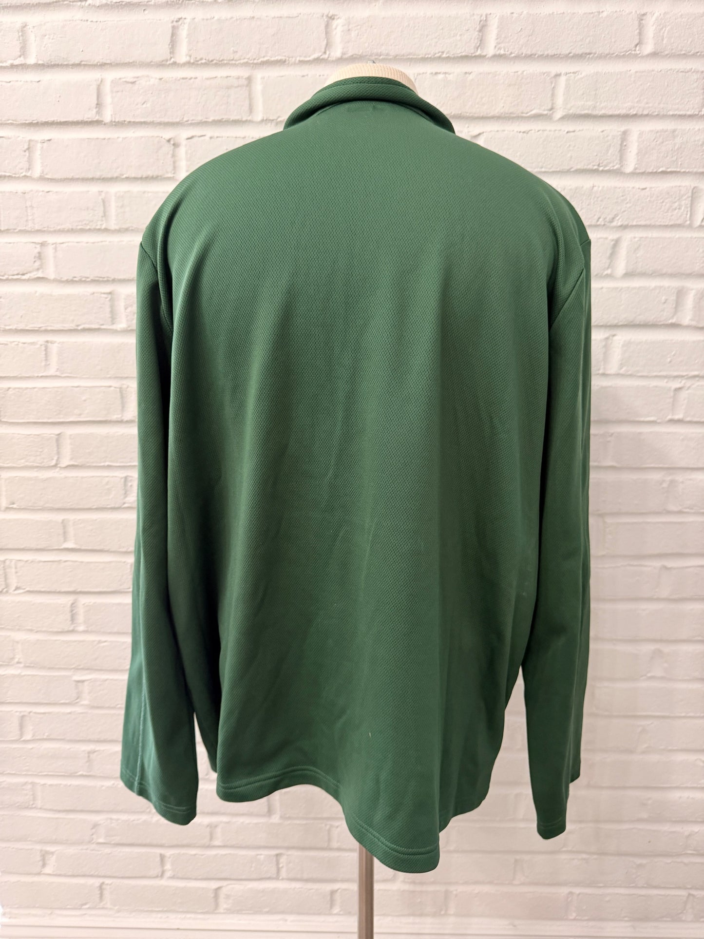 (Mens 2XL) Green Bay Packers Quarter Zip Sweater