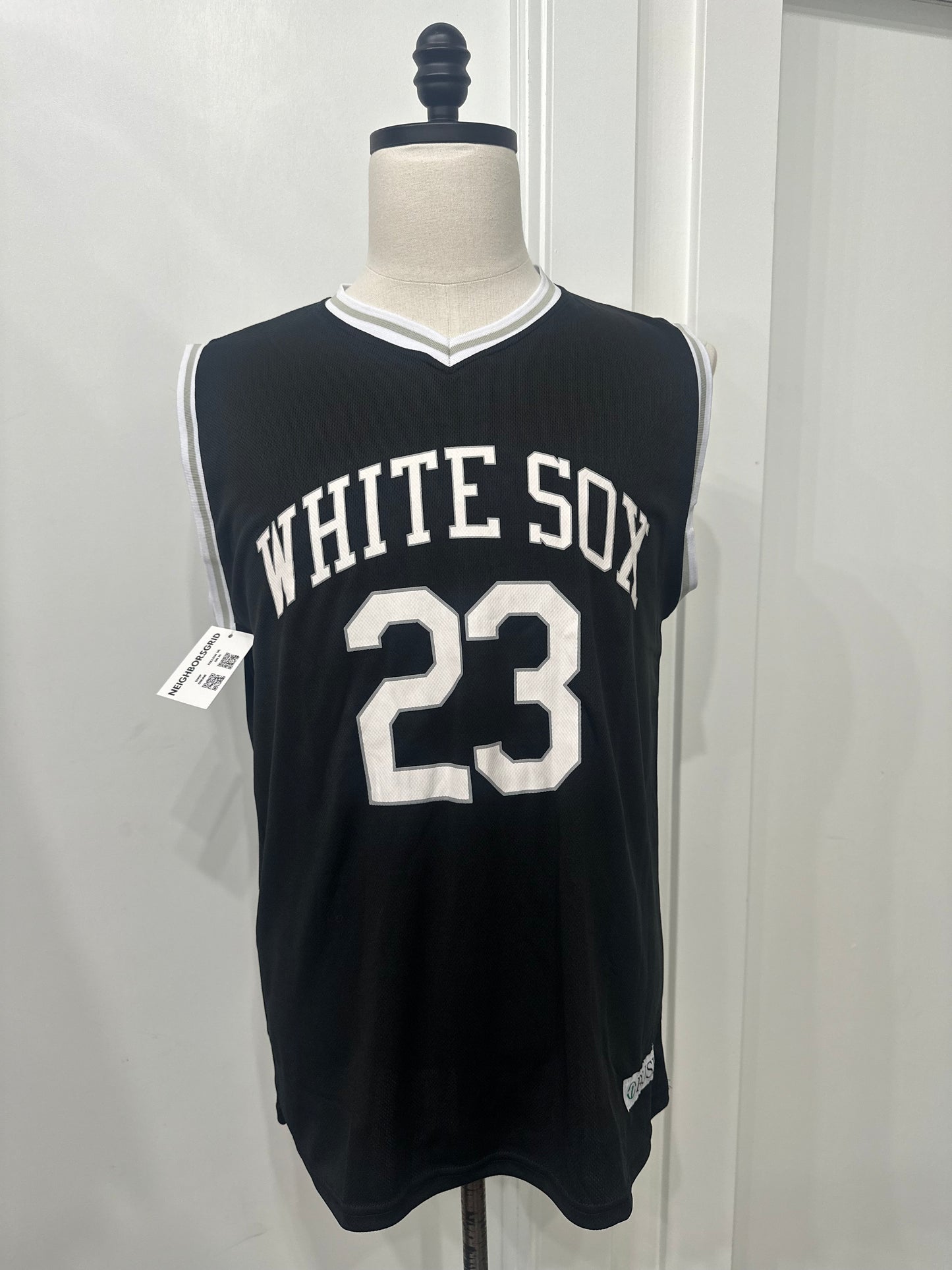 (Mens XL) MLB Chicago White Sox Basketball Jersey 007