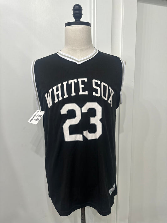 (Mens XL) MLB Chicago White Sox Basketball Jersey 007