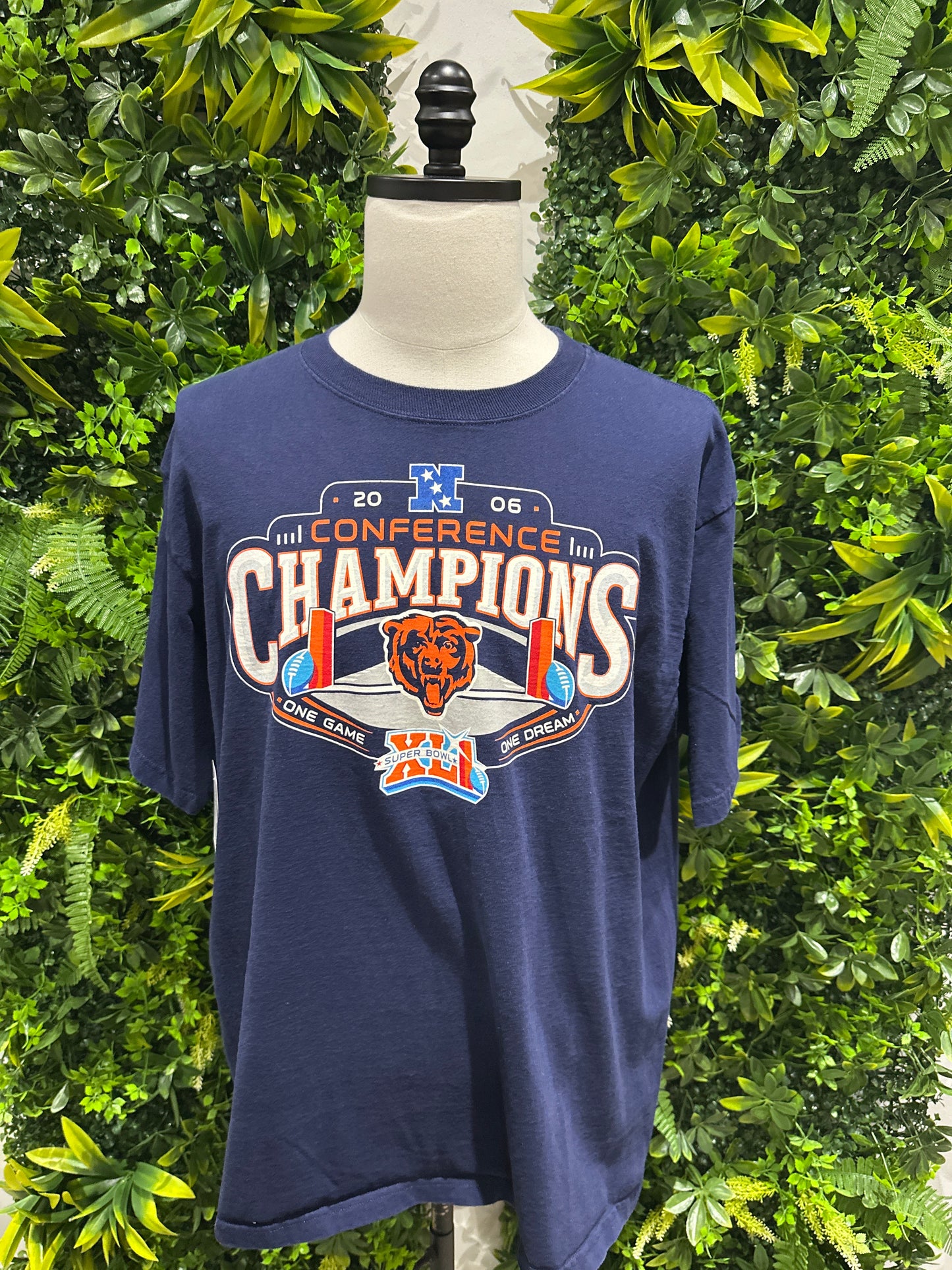(Mens XL) 2006 Chicago Bears Conference Champs Shirt 007