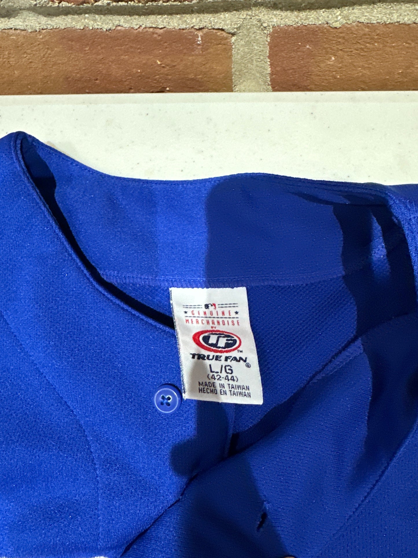 (Mens XL) MLB Chicago Cubs Spell-Out Jersey 007