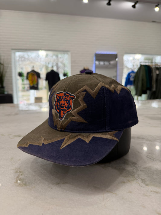 90s Chicago Bears Drew Pearson Jagged Edge Hat