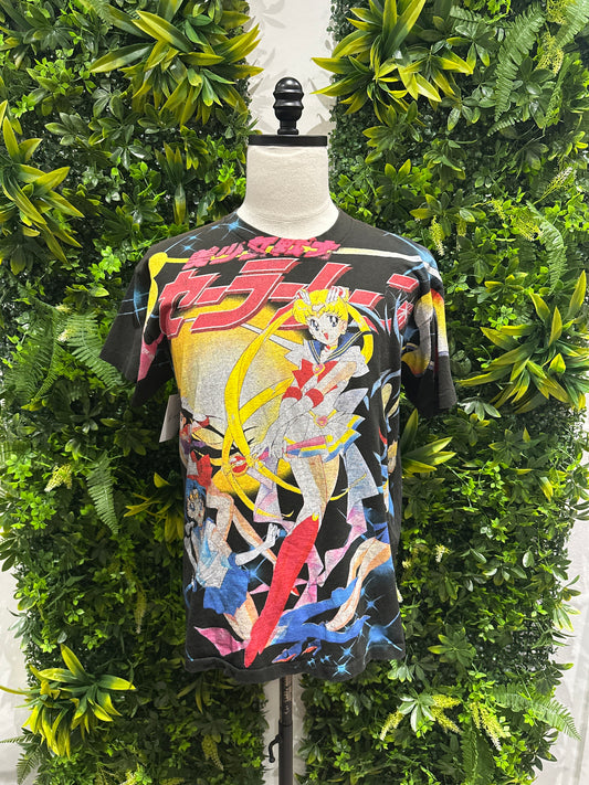 (Mens Large) Sailor Moon Anime AOP Shirt 007