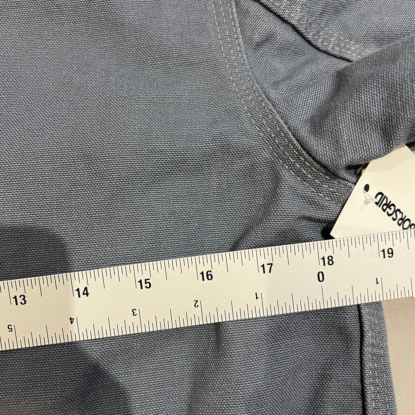 Carhartt Active Jacket Womans XS 0/2 Quilt Lined Gray Blue