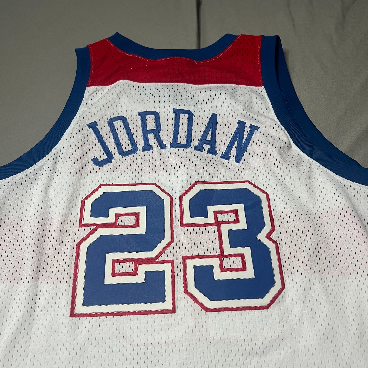 Vintage Michael Jordan Washington Bullets Jersey Mens 4XL XXXXL #23 Nike