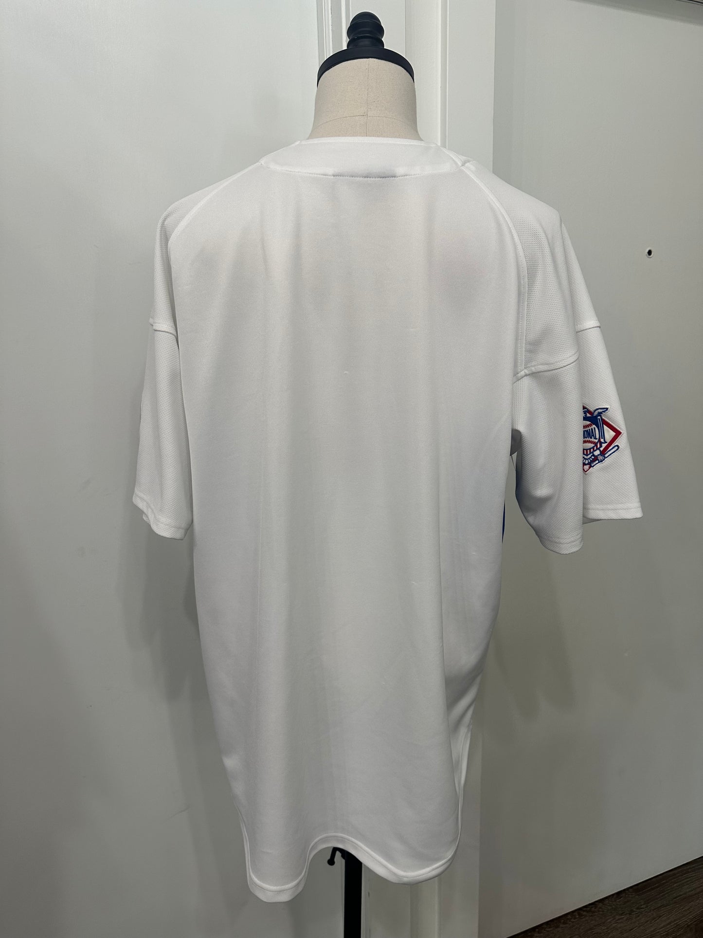 (Mens Large) Nike Team Chicago Cubs Baseball Jersey 007