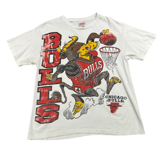 Vintage Chicago Bulls Shirt Womans Large Benny the Bull
