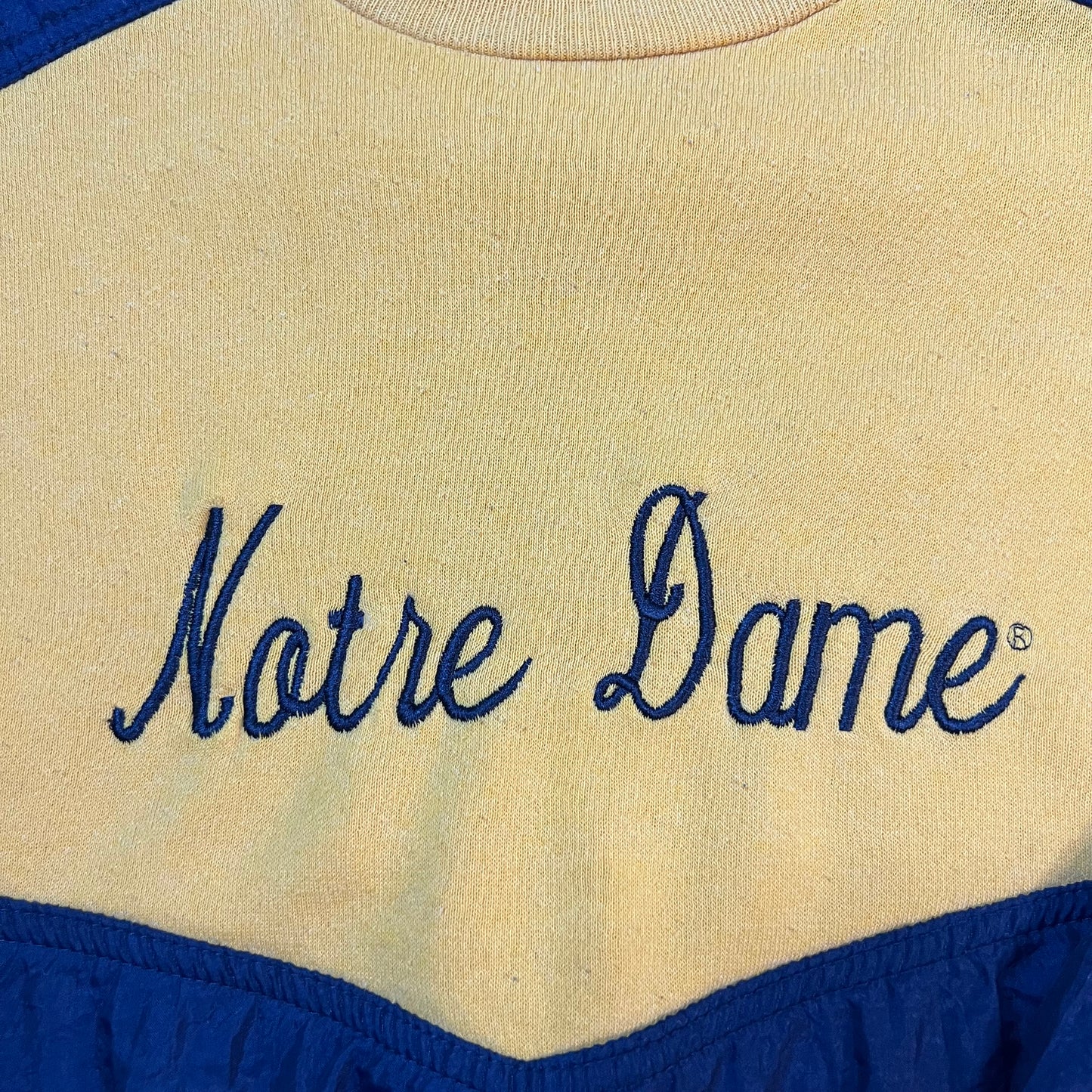 Vintage Notre Dame Crewneck Kids Youth 6 Sweater 90's NCAA