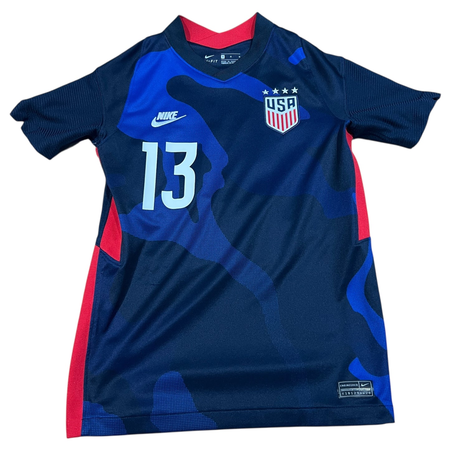 Alex Morgan Nike Kids Youth Medium USA Soccer Jersey #13