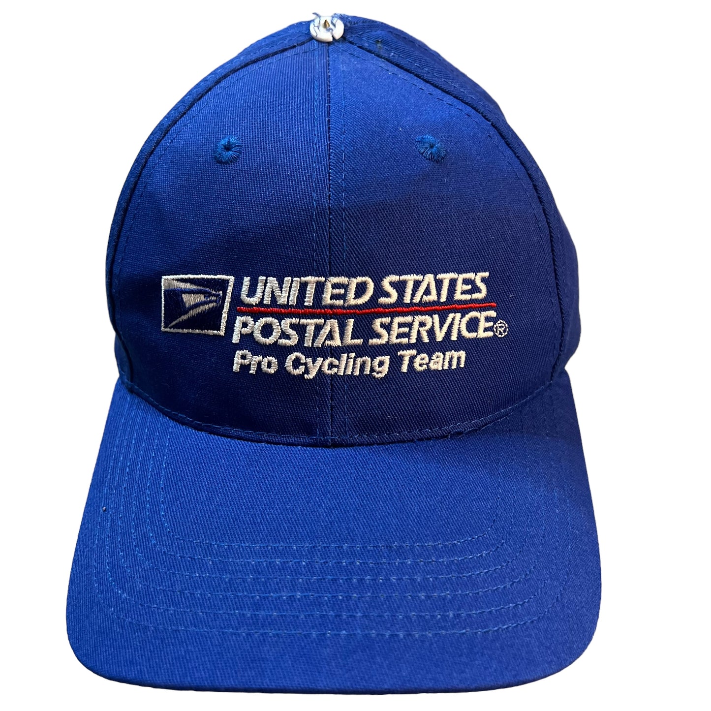 Vintage United States Postal Service Pro Cycling Team Hat One Size Adult Blue