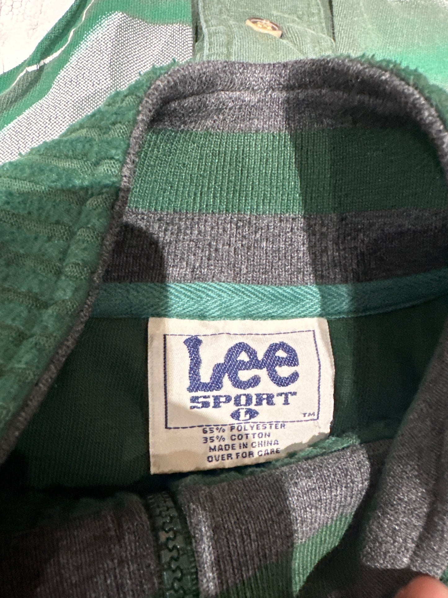 (Mens Large) Green Bay Packer Quarter Zip