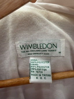 (Mens Medium) Wimbeldon Tennis Windbreaker Jacket