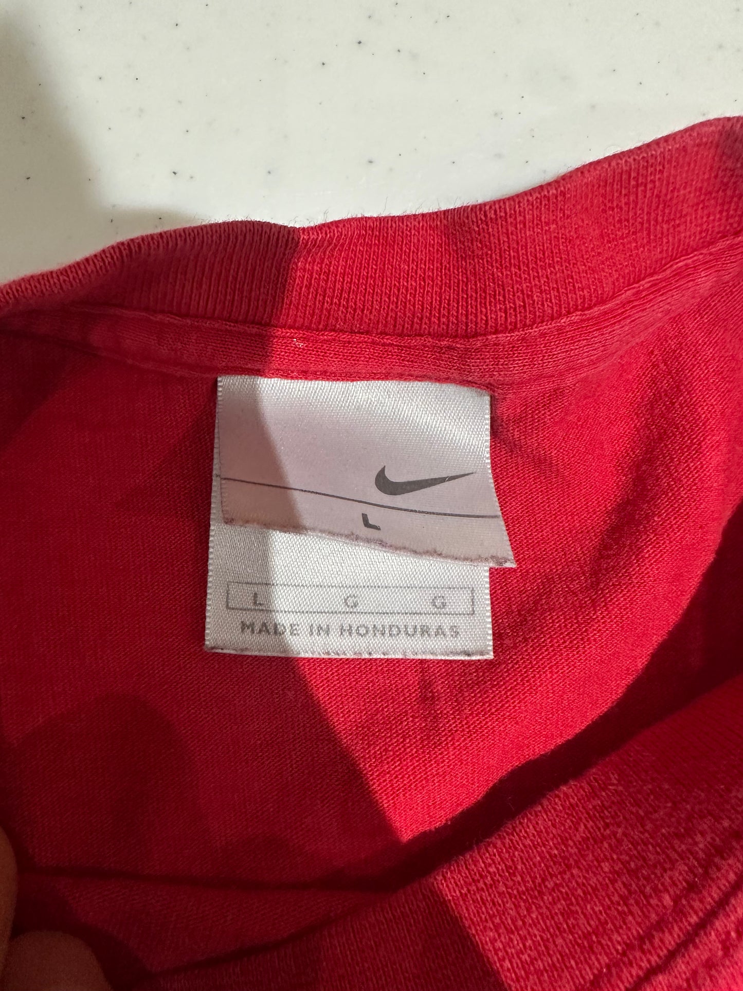 (Mens Large) Nike Red Tank-Top 007
