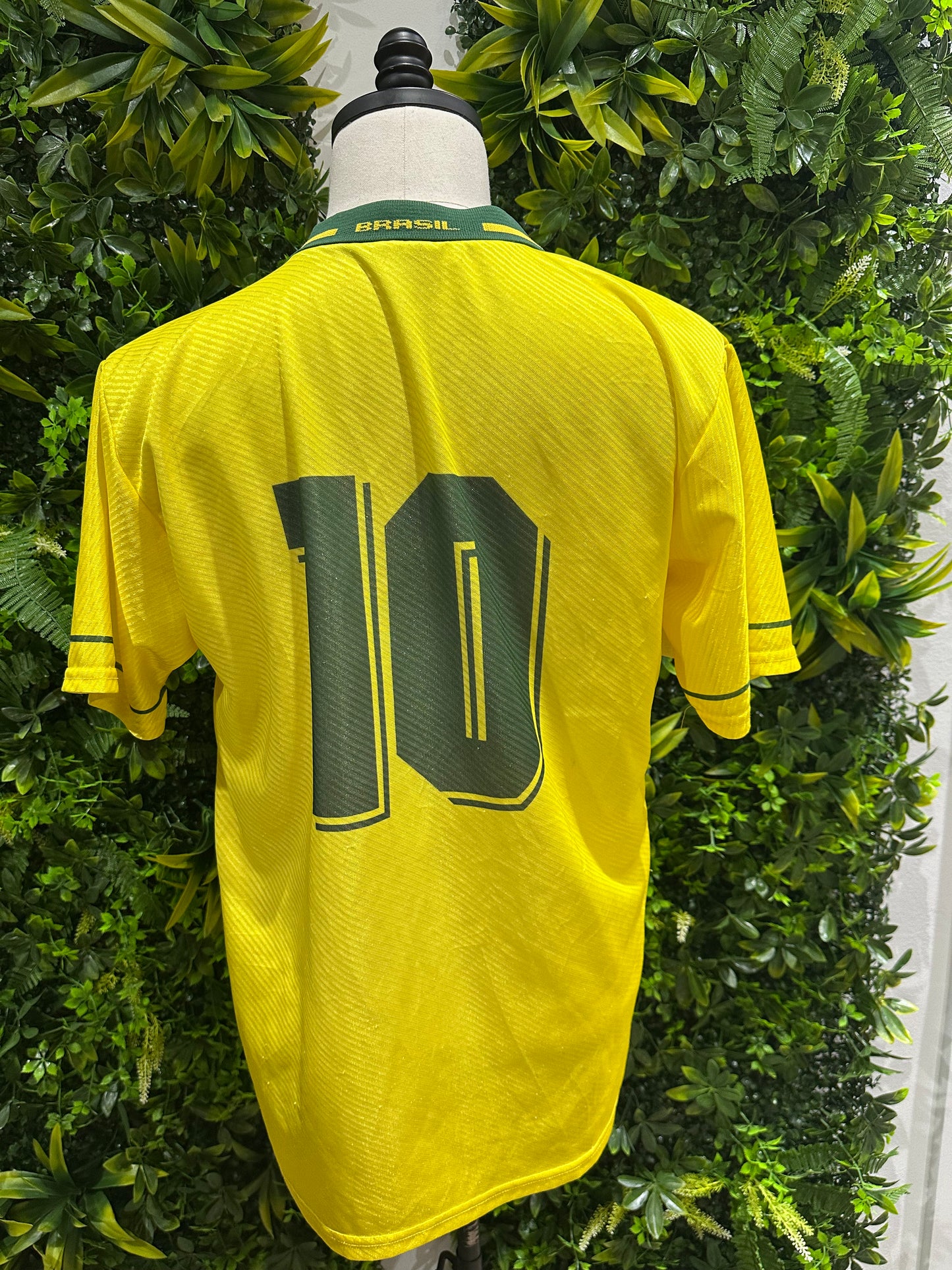 (Mens Large) 90s Brazil National Soccer Jersey 007