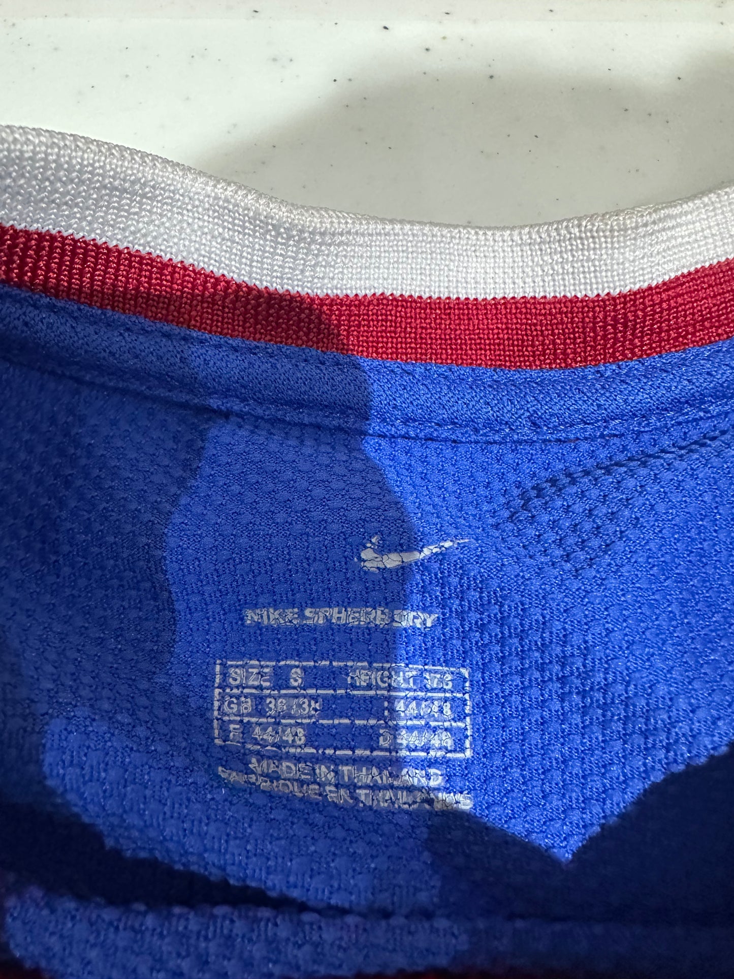 (Mens Small) Nike USA National Blue Soccer Jersey 007