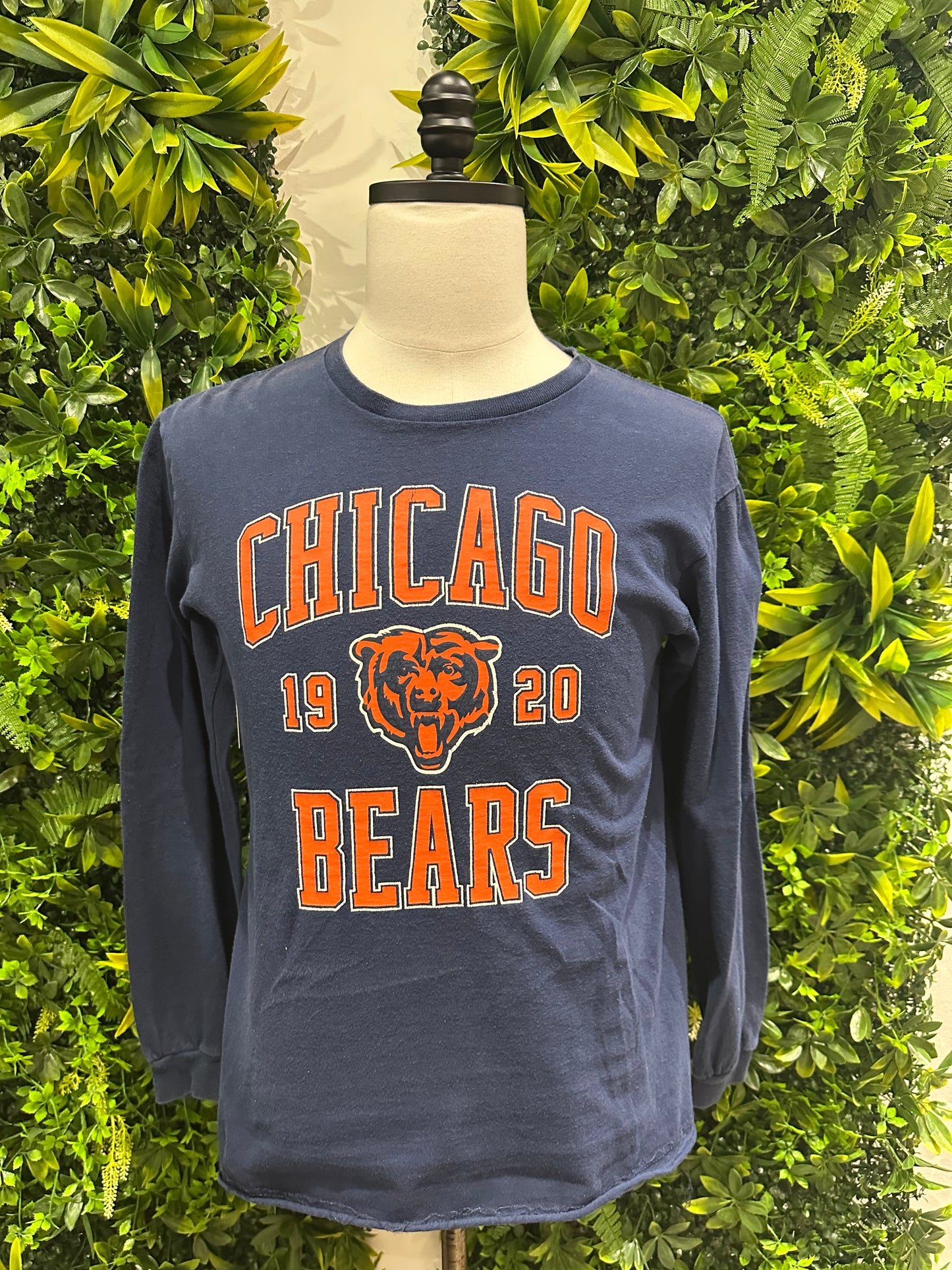 (Mens Medium) NFL Chicago Bears Spell-Out Shirt 007
