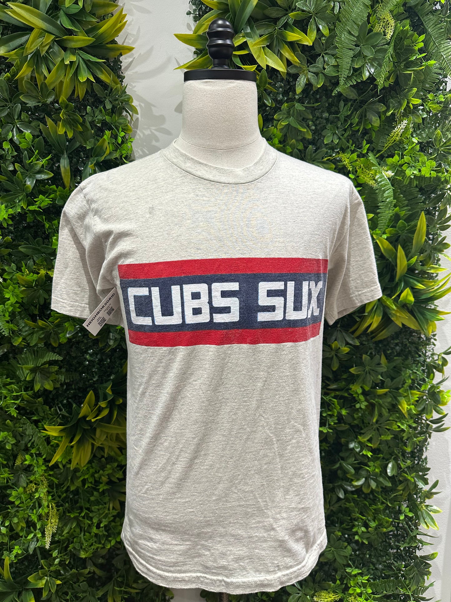 (Mens Medium) 90s Chicago Whitesox 'Cubs Sux' Shirt 007