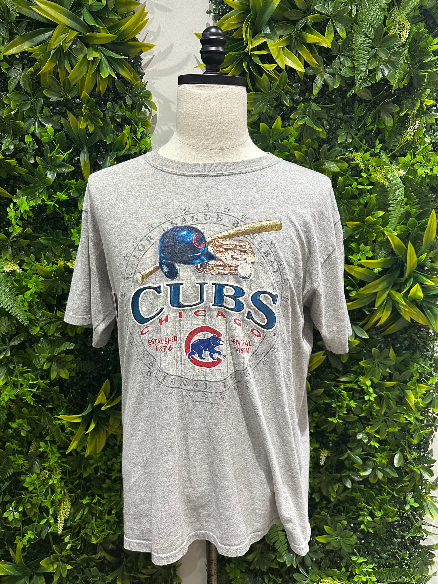 (Mens Large) MLB Chicago Cubs Shirt 007
