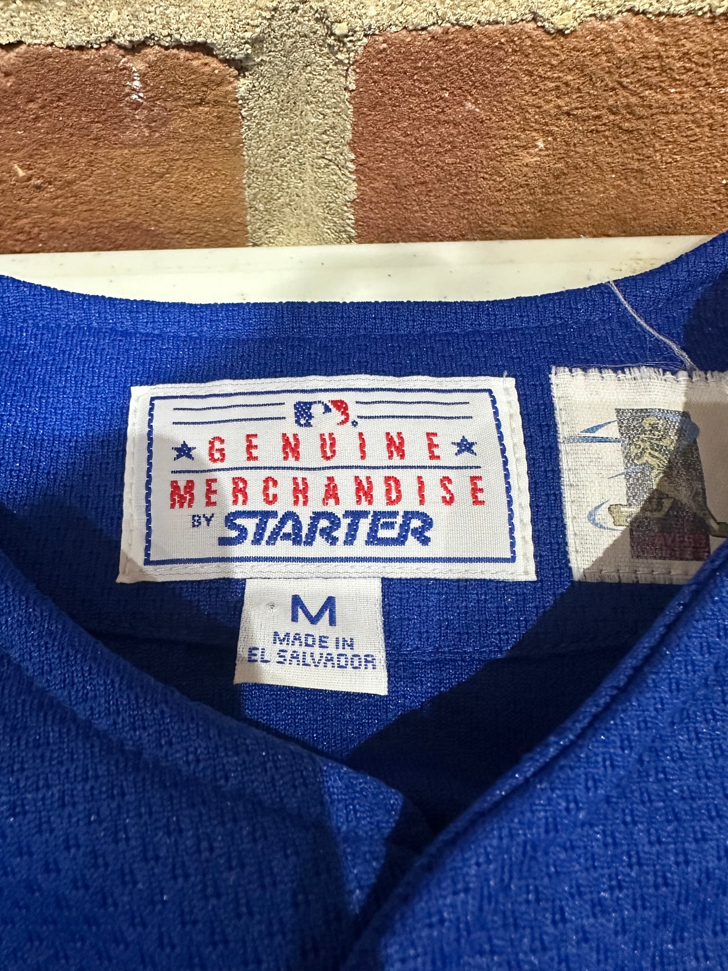 (Mens Medium) 90s Starter Chicago Cubs 'Kerry Wood' Jersey 007