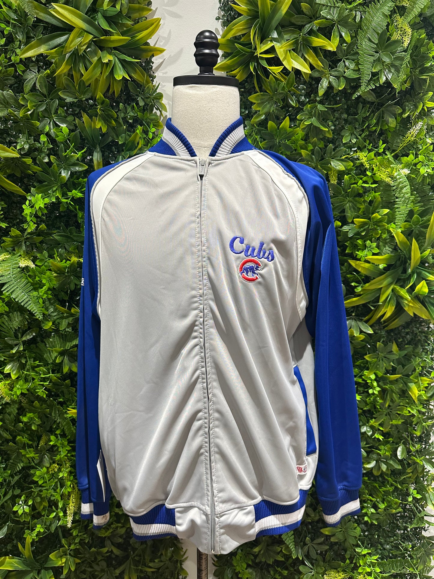 (Mens Medium) MLB Chicago Cubs Track Jacket 007