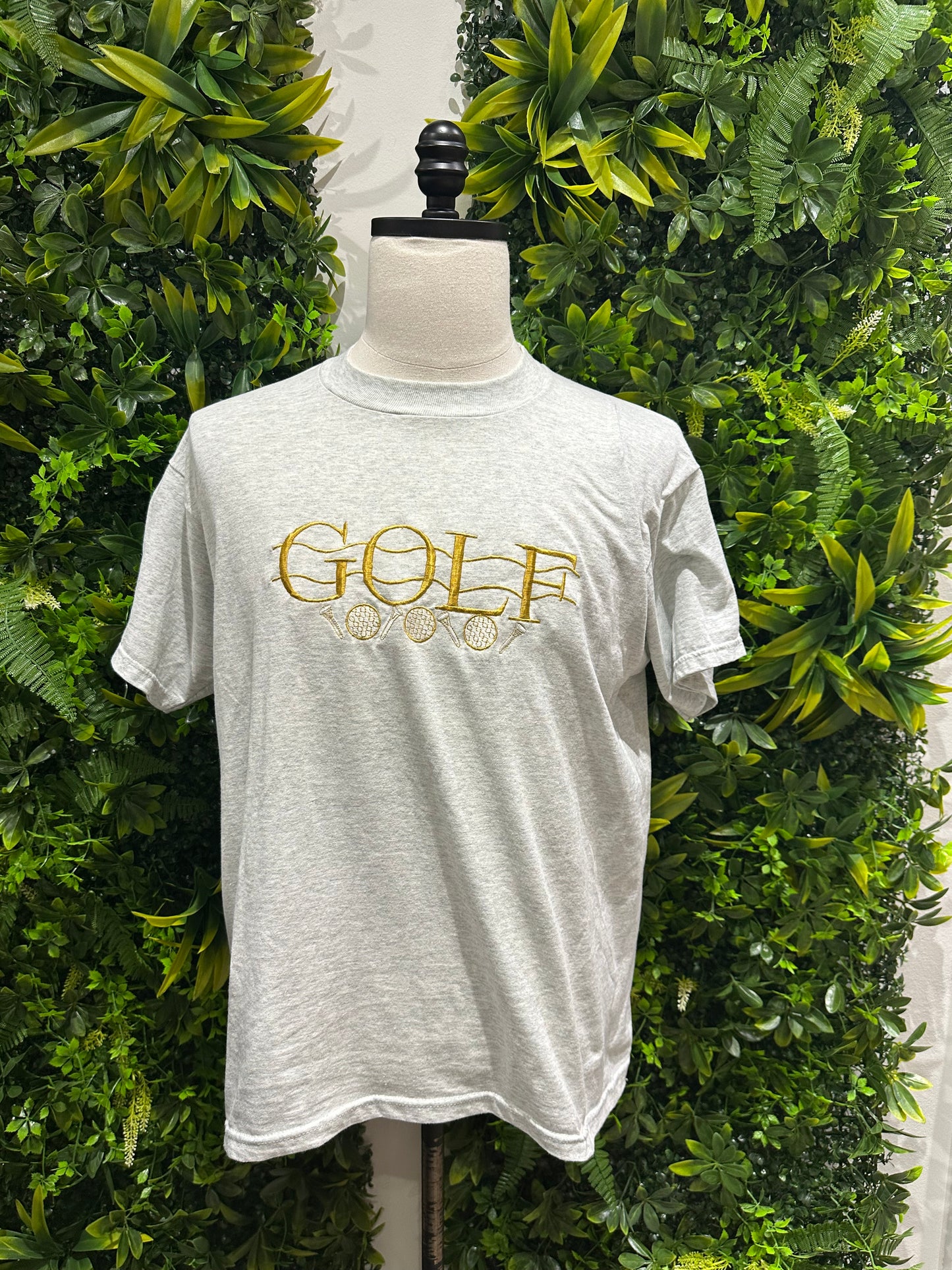 (Mens Large) 90s Golf Spell-Out Shirt 007