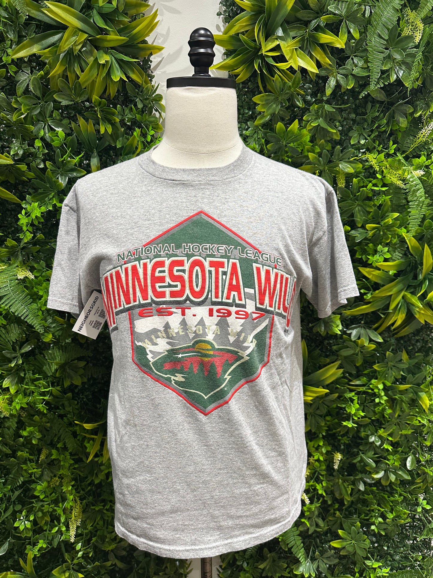 (Mens Medium) NHL Minnesota Wild Shirt 007