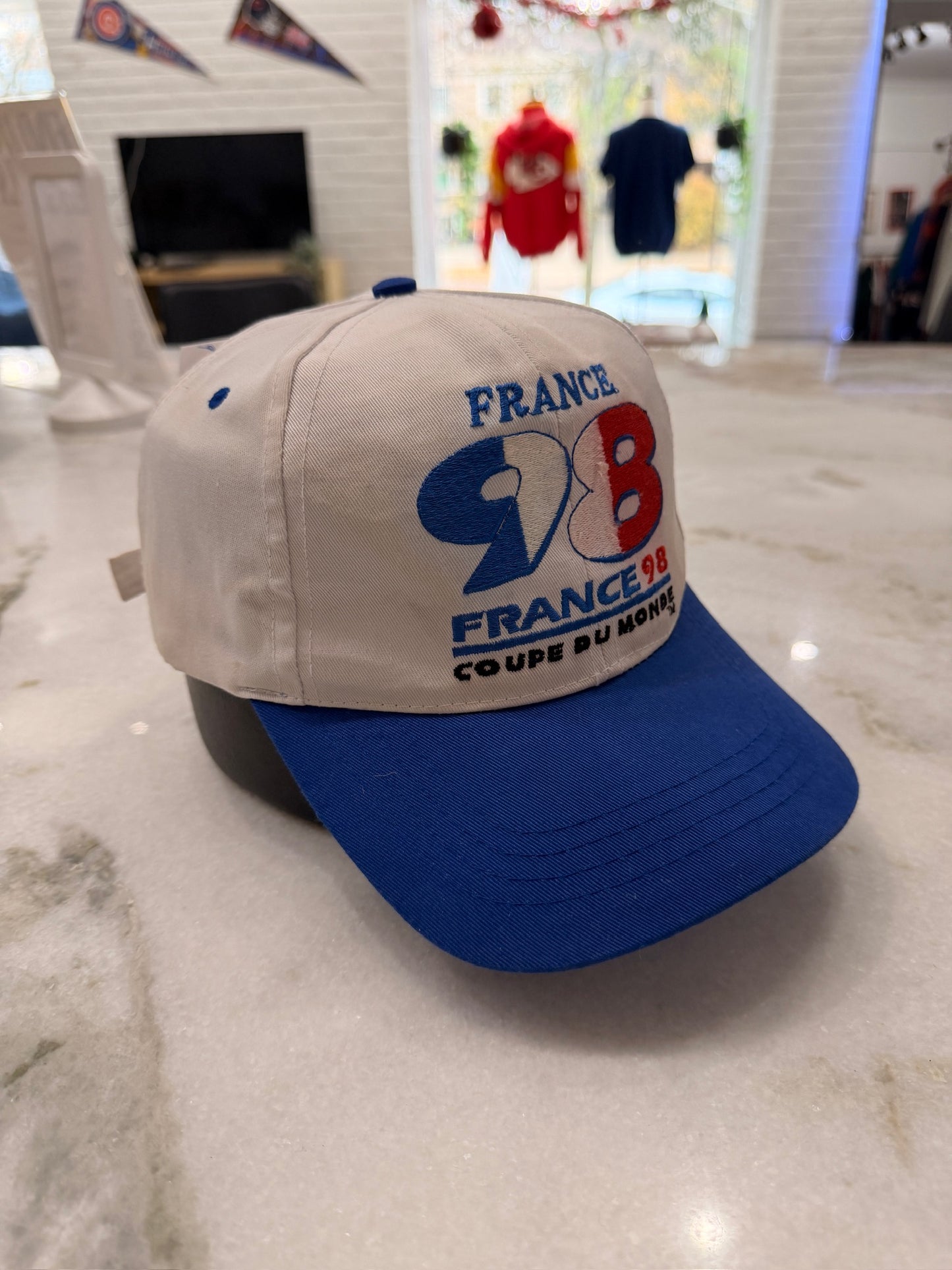 1998 World Cup Soccer France Hat Coupe Du Monde