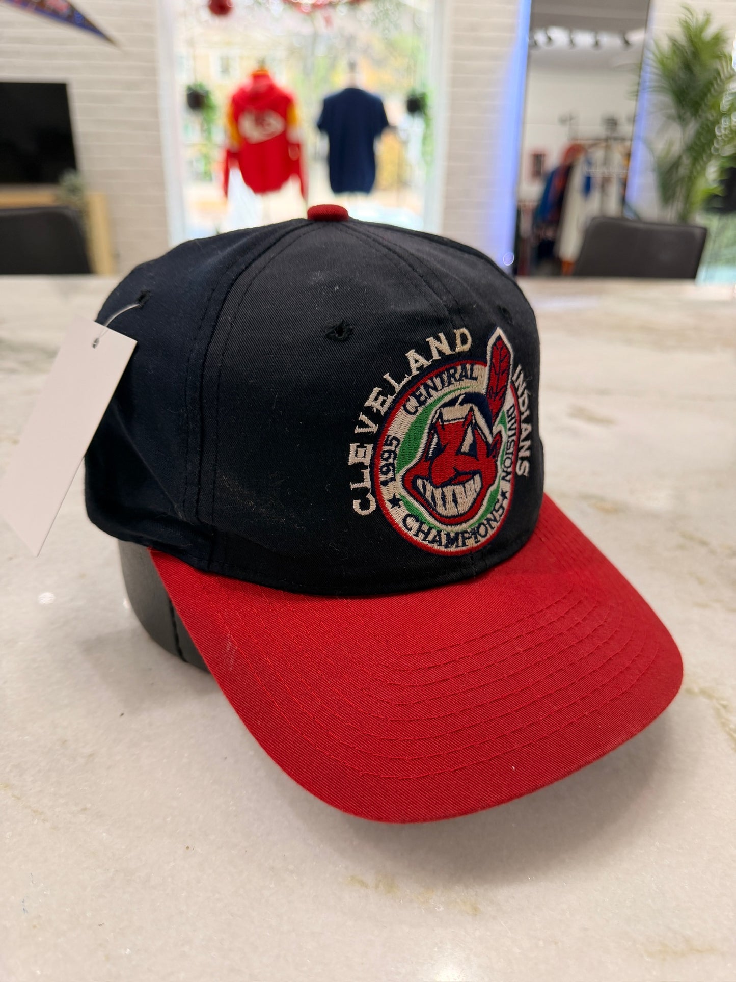 1995 Cleveland Indians Hat