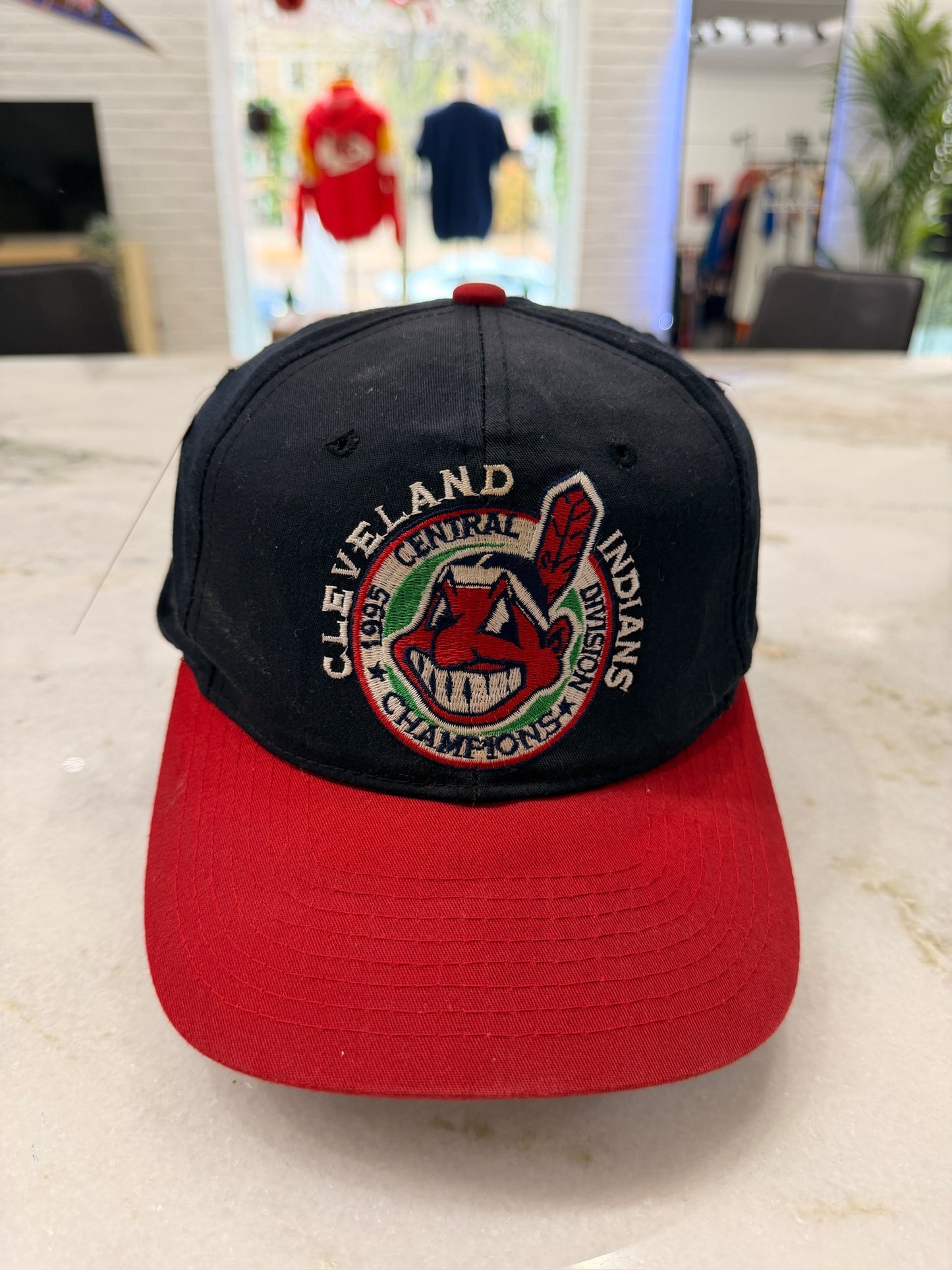 1995 Cleveland Indians Hat