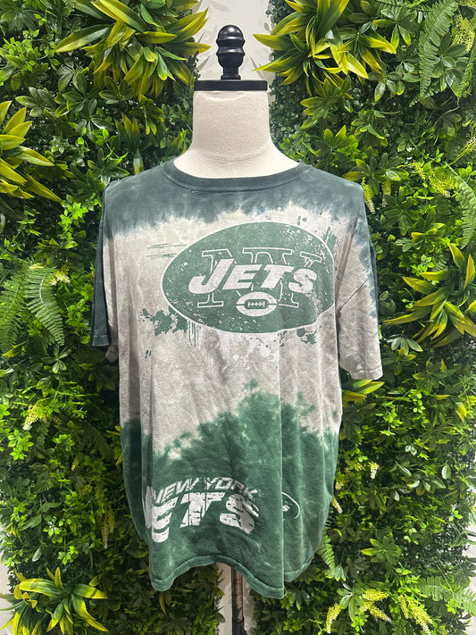 (Mens XL) New York Jets Tie Dye Shirt