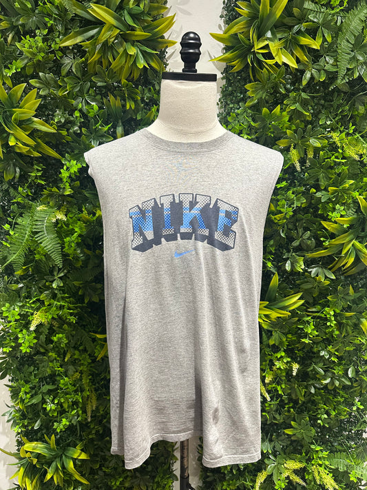 (Mens Large) 90s Nike Cut Off Shirt