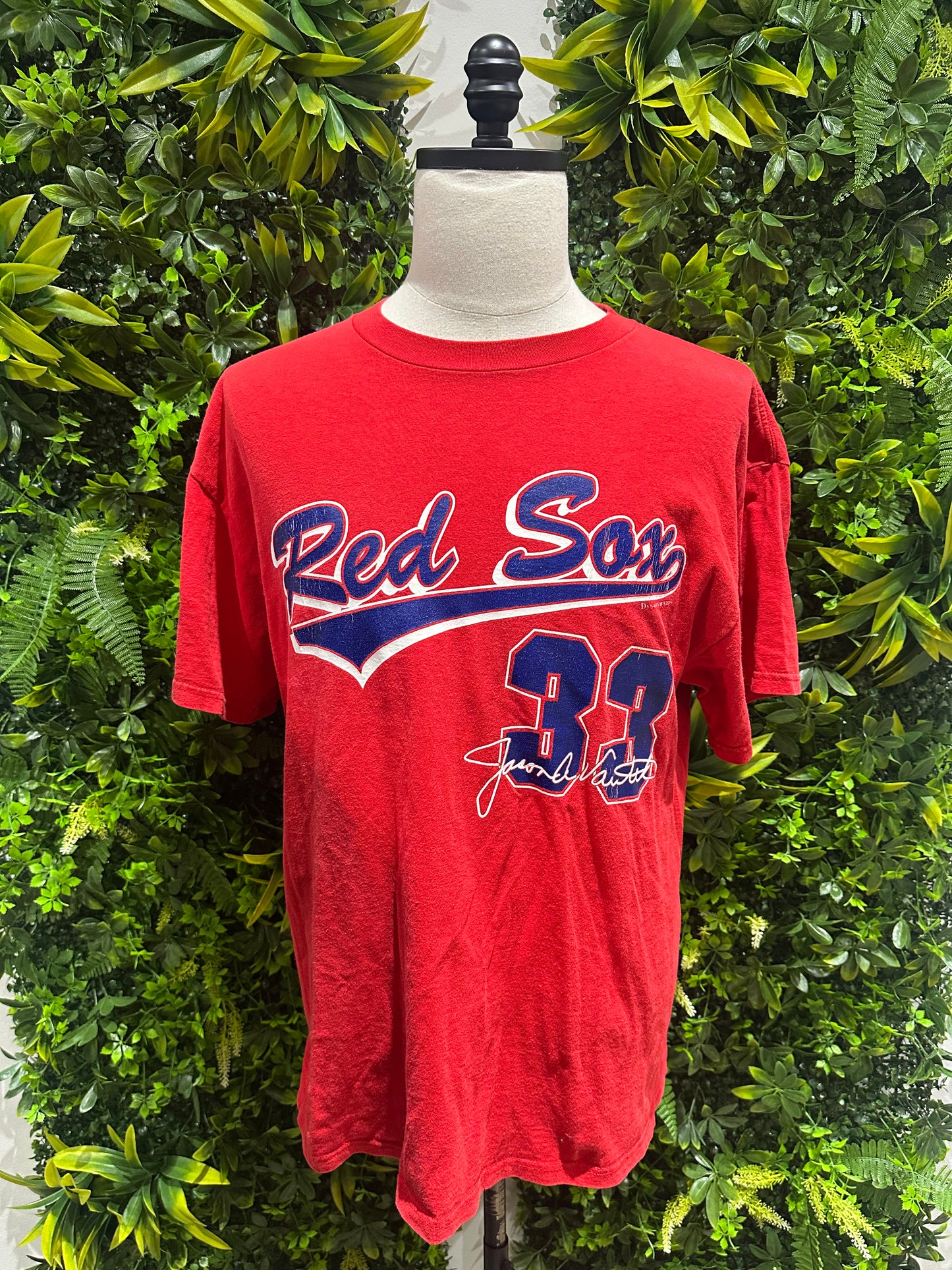 (Mens Large) Jason Varitek Boston Red Sox Shirt