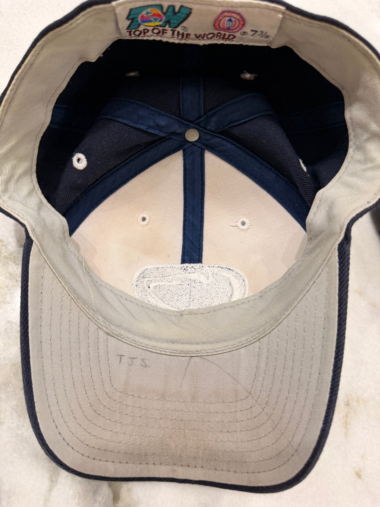 (Adult 7 3/8) Penn State Fitted Hat