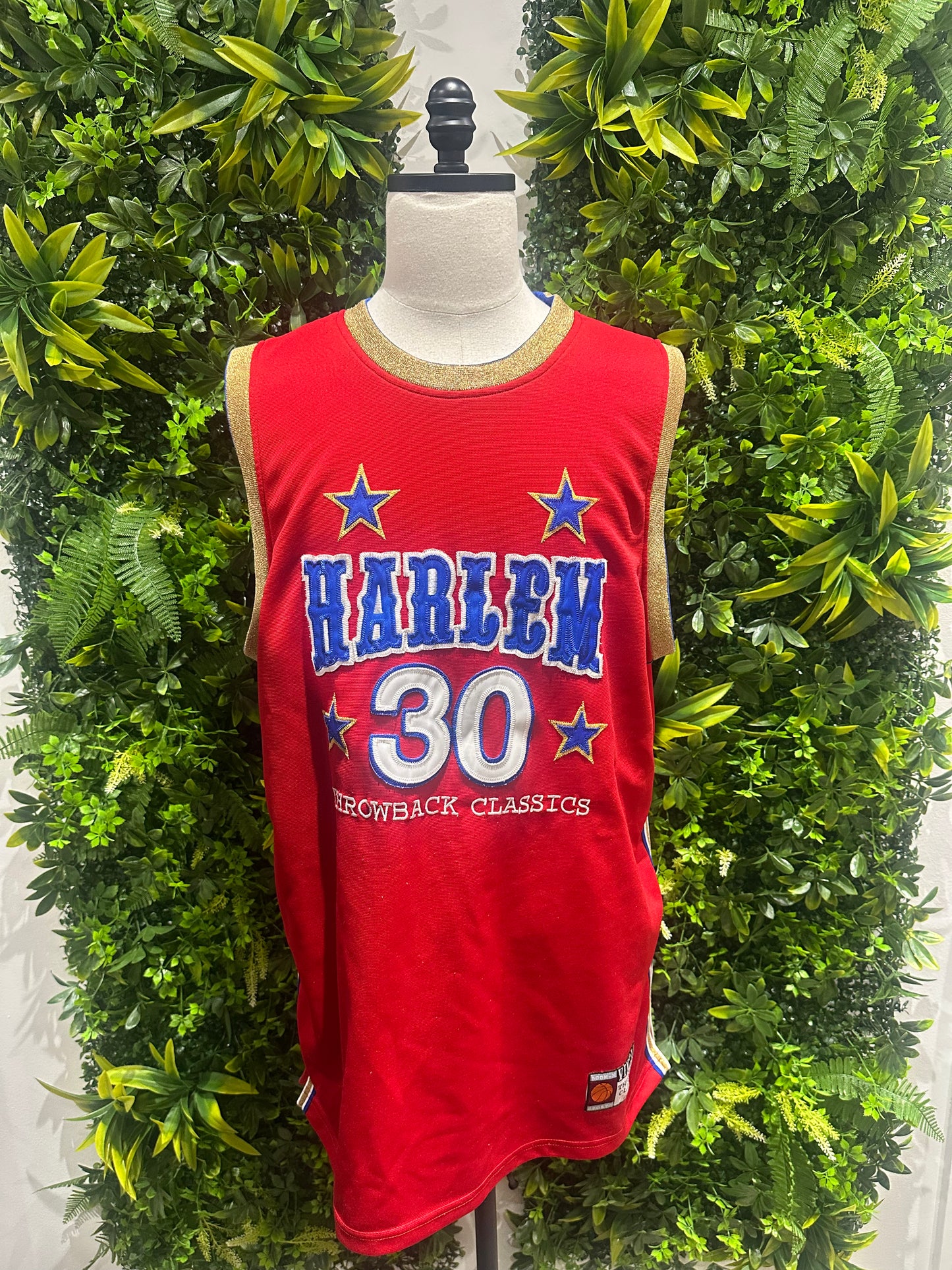 (Mens Large) 90s Harlem All-Stars Basketball Jersey 007