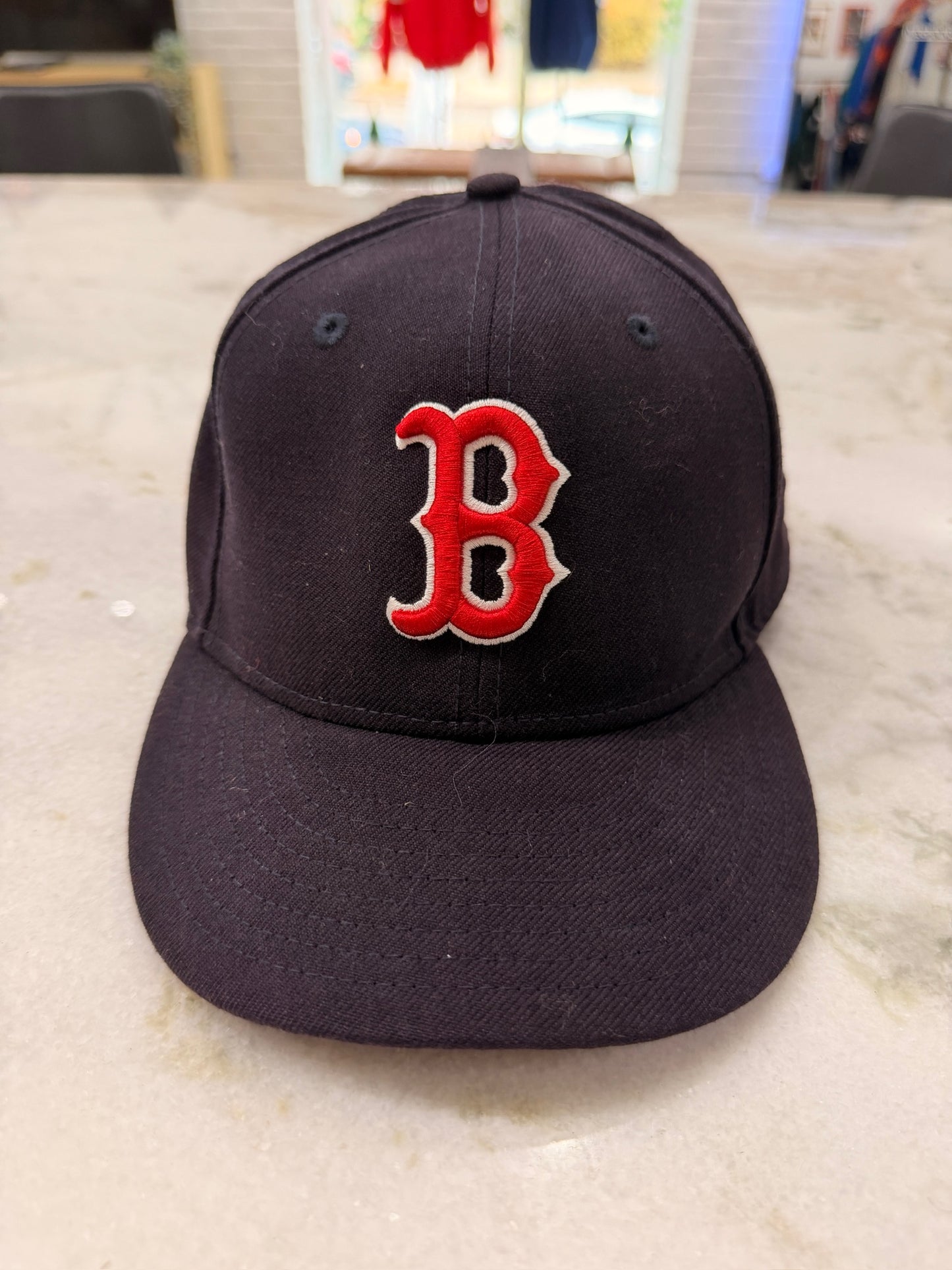 (Adult 6 3/4) Boston Red Sox Fitted Hat