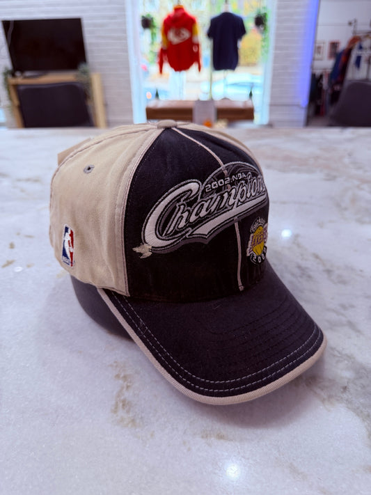 2002 LA Lakers Champion Hat