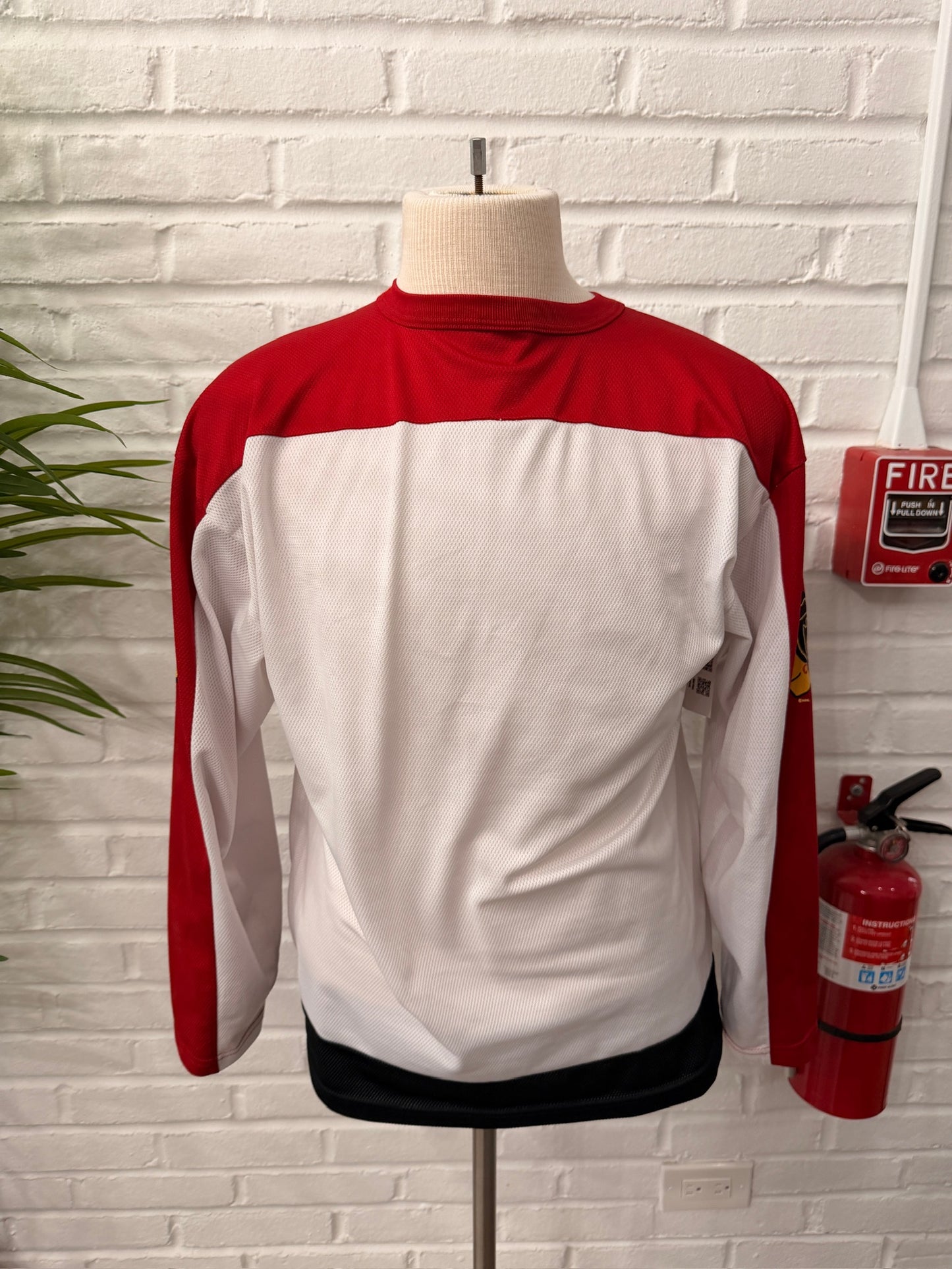(Mens Medium) Chicago Blackhawks Blank Jersey