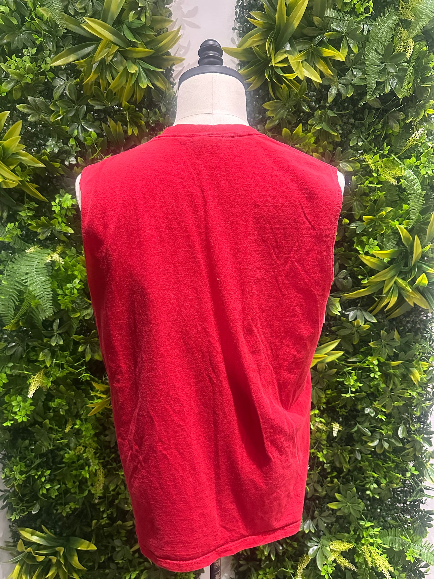 (Mens Large) Nike Red Tank-Top 007