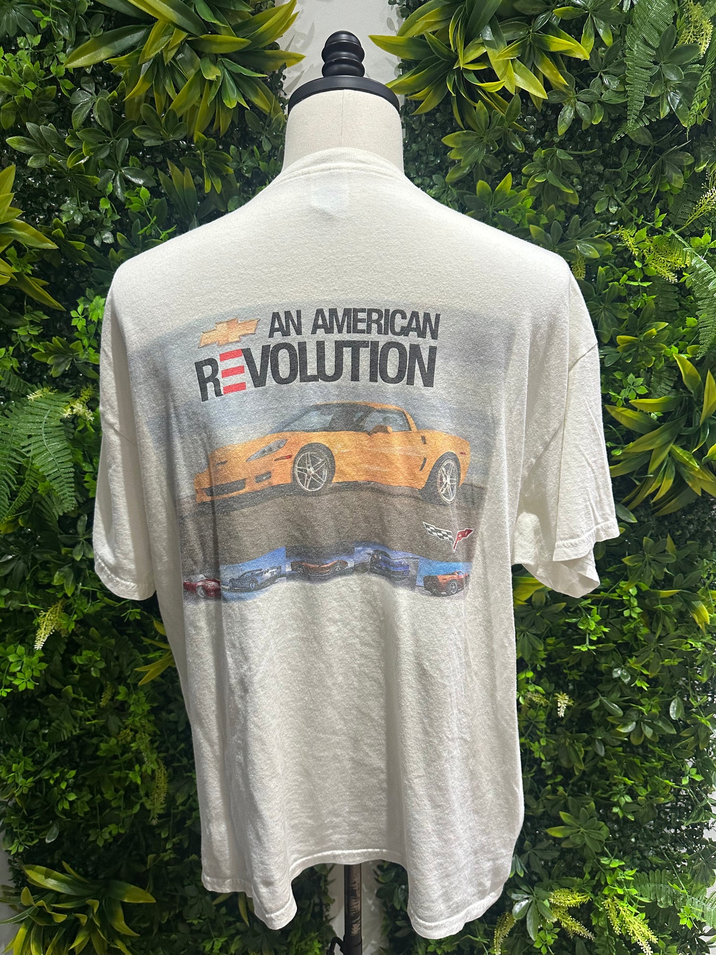 (Mens XL) Retro Chevy 'An American Revolution' Shirt 007