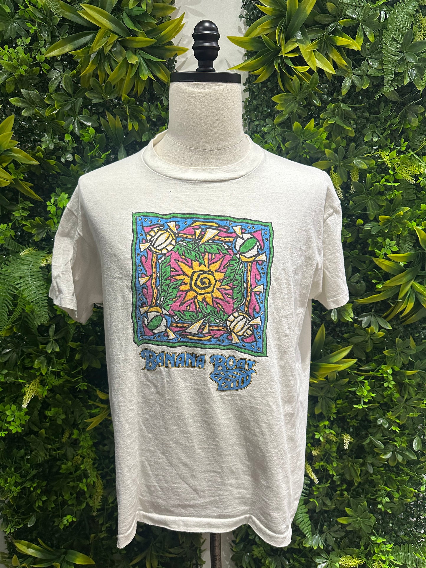 (Mens Large) 90s Banana Boat Shirt 007