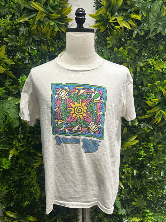 (Mens Large) 90s Banana Boat Shirt 007