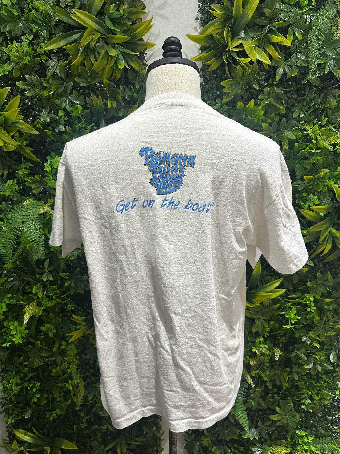 (Mens Large) 90s Banana Boat Shirt 007
