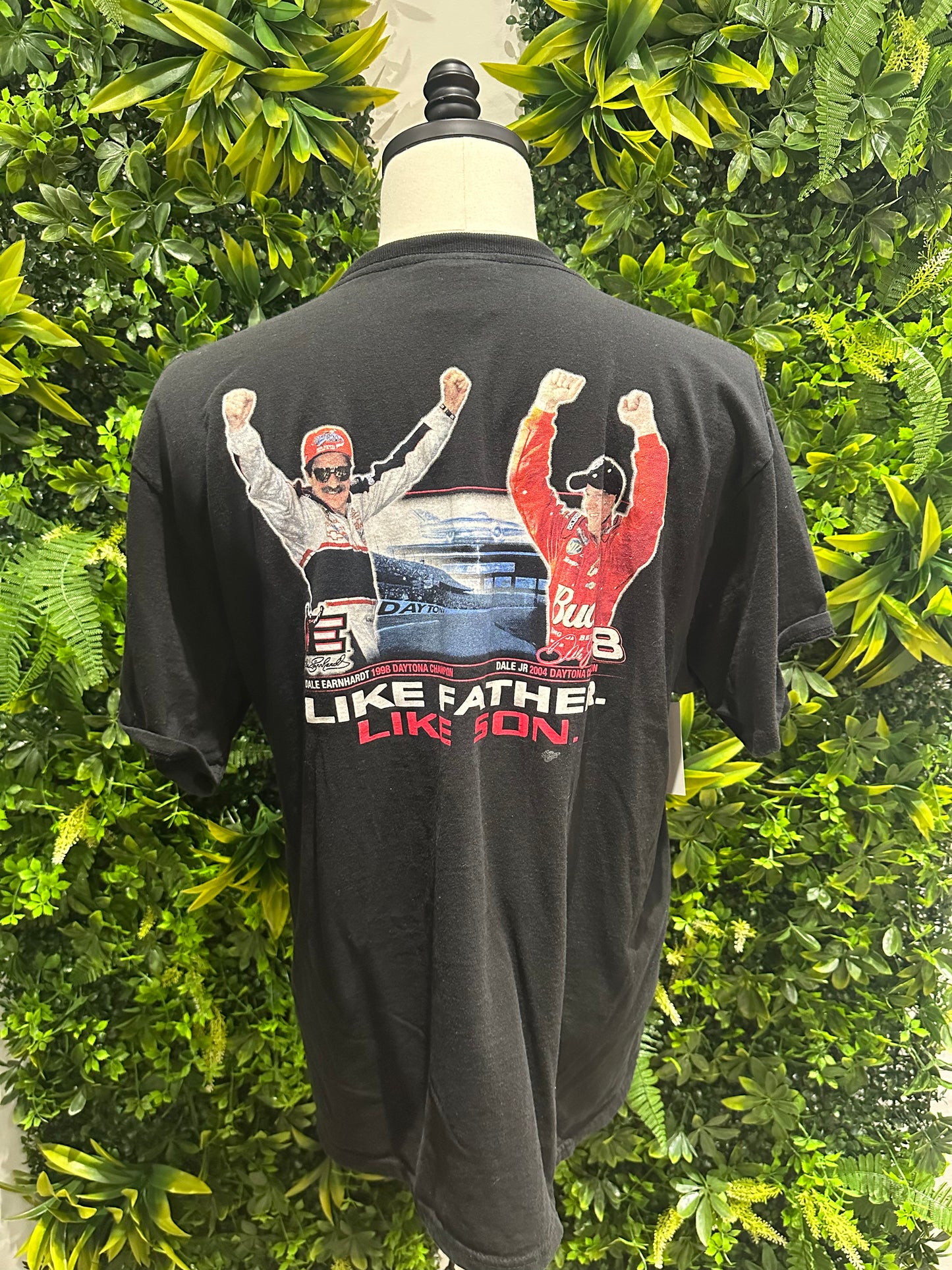 (Mens XL) Nascar Dale Earnhardt 'Like Father, Like Son' Shirt 007